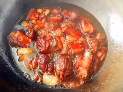 Make sweet and sour pork ribs step 18