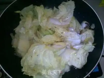 Make Vinegar Chinese cabbage step 3