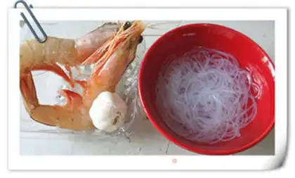 Make Steamed shrimp with golden garlic powder step 0