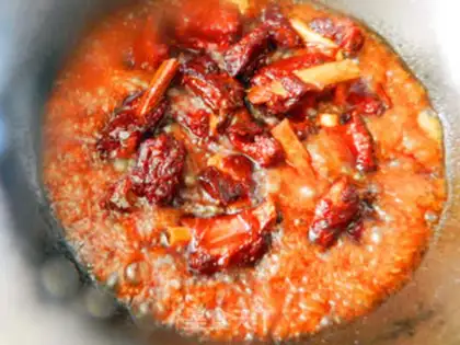 Make sweet and sour pork ribs step 19