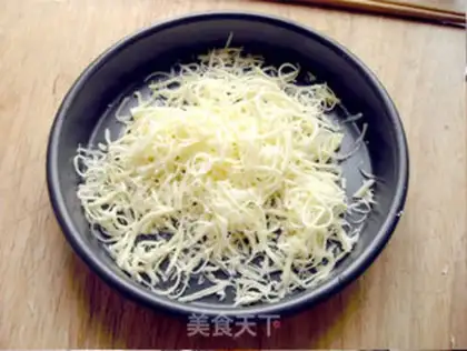 Make Salty cake with onion cheese step 4