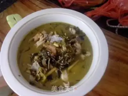 Make Home-cooked fish with pickled cabbage step 2