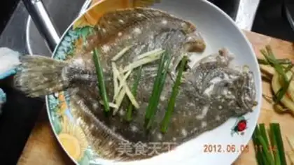 Make Steamed turbot step 2