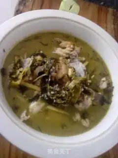 Make Home-cooked fish with pickled cabbage step 3