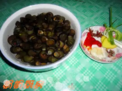 Make Spiced snails step 0