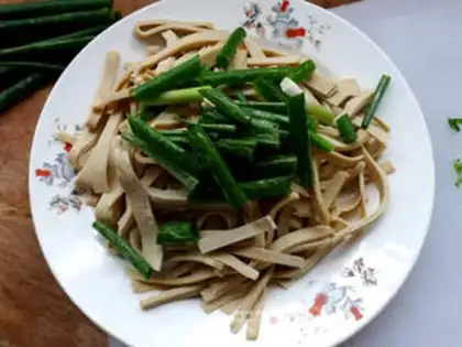 Make Cold tofu skin step 2