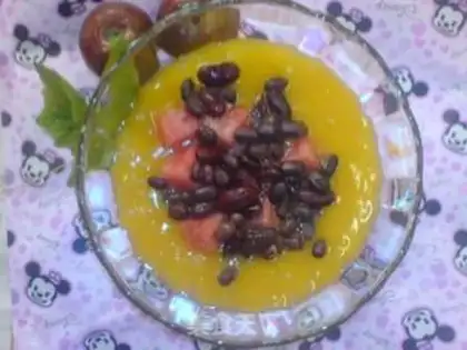 Make Taro pumpkin sago dew step 8
