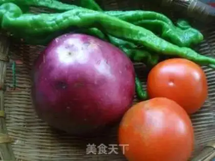 Make Sauteed eggplant and spicy western food step 0