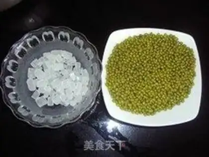 Make mung bean soup step 0