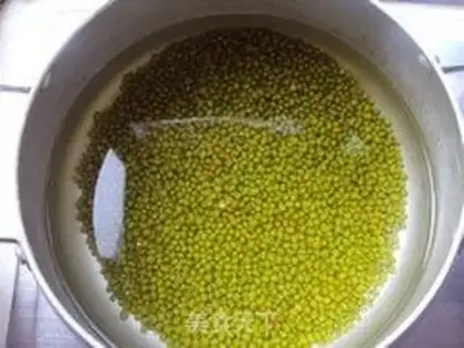 Make mung bean soup step 1