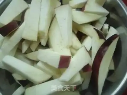 Make Sauteed eggplant and spicy western food step 1