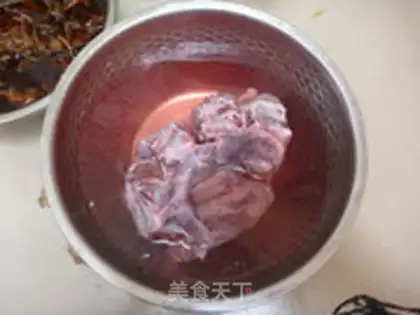 Make Stewed tea tree mushroom with oxtail step 0