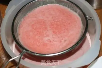 Make Watermelon, orange juice step 3