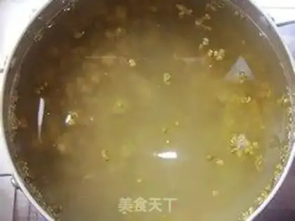 Make mung bean soup step 3
