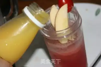 Make Watermelon, orange juice step 4