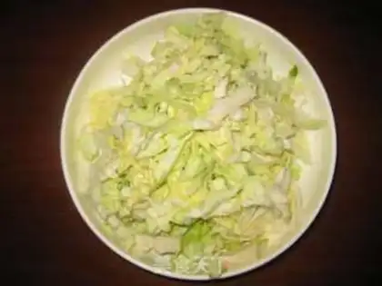 Make Fried rice with mixed vegetables and sausage step 1