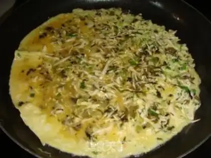 Make Korean omelet step 4