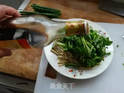Make Cold tofu skin step 5