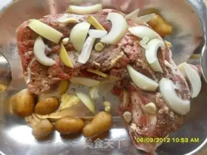 Make roast lamb leg step 0