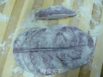 Make Three-colored rose steamed buns step 9