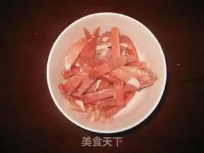 Make Chilled tofu with pepper step 1