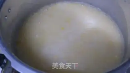 Make sweet corn porridge step 4