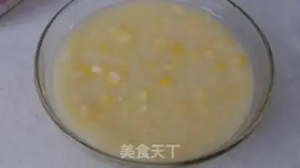 Make sweet corn porridge step 5