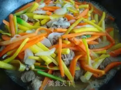 Make pilaf with minced meat step 8