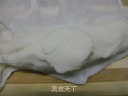 Make Date paste yam cake step 4