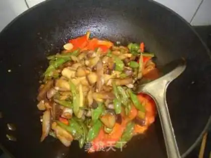 Make Sauteed eggplant and spicy western food step 10
