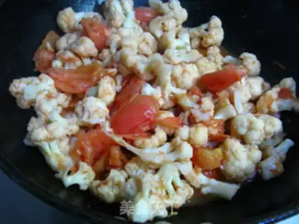 Make Tomato cauliflower step 6