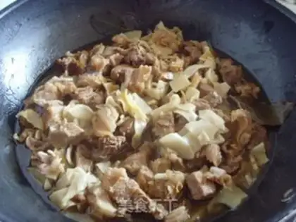 Make Stewed beef brisket with sour bamboo shoots step 8