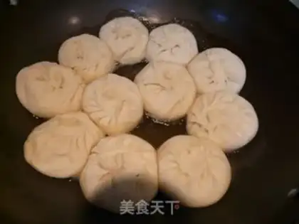Make Fried buns filled with celery step 10