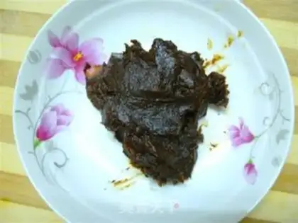 Make Date paste yam cake step 6