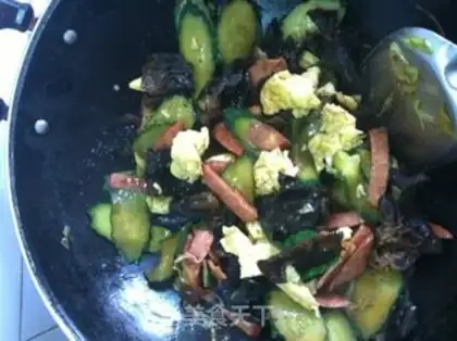 Make Moo Shu Pork step 7