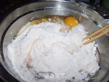 Make Mulberry jam braid bread step 2