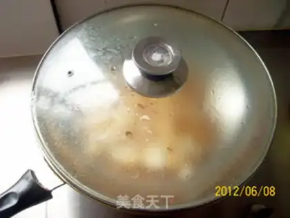 Make stir-fried belly crotch with tomato and cauliflower step 7