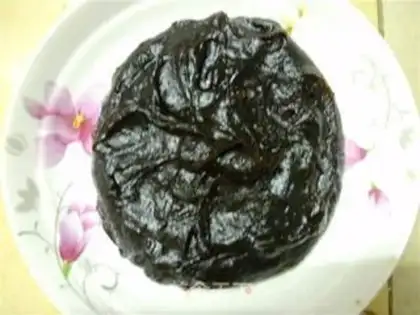 Make Date paste yam cake step 7