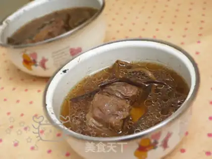 Make Stewed tea tree mushroom with oxtail step 11