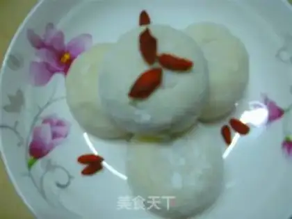Make Date paste yam cake step 8