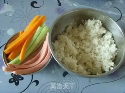 Make sushi step 1