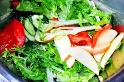 Make Caesar salad step 2