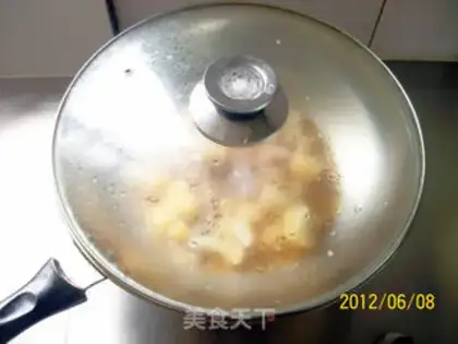 Make stir-fried belly crotch with tomato and cauliflower step 10