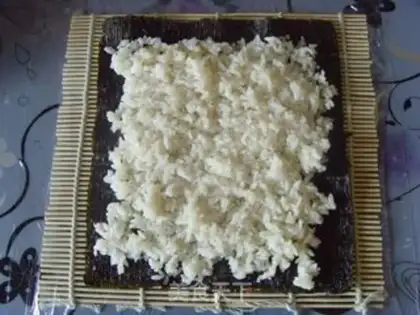 Make sushi step 2