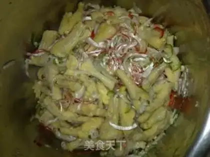Make Private secret onion chicken feet step 5