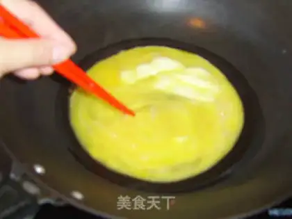 Make egg fried rice step 5