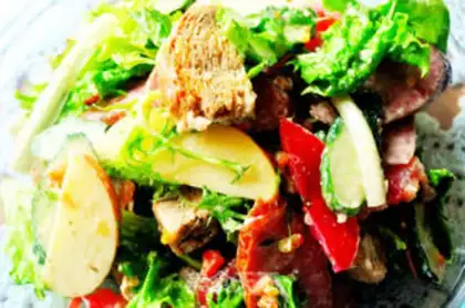 Make Caesar salad step 5