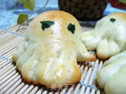 Make Little octopus bread step 8