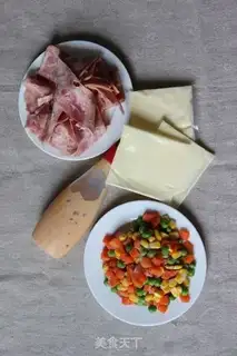 Make Bacon assorted vegetable bag step 1