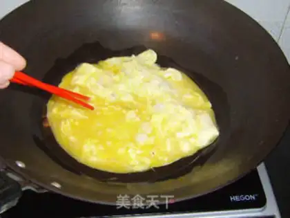 Make egg fried rice step 6